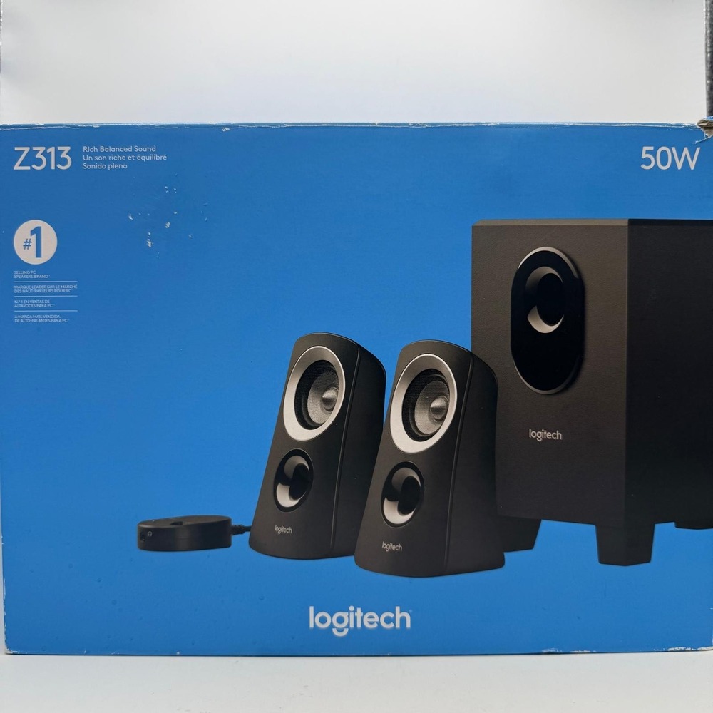 Logitech Z313 Computer Speaker System with Subwoofer 50W
